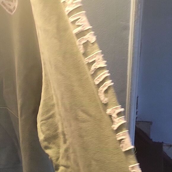 American Eagle Outfitters Olive Hoodie - Picture 4 of 4